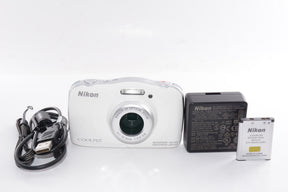 【外観特上級】Nikon デジタルカメラ COOLPIX W150 防水 W150WH クールピクス ホワイト