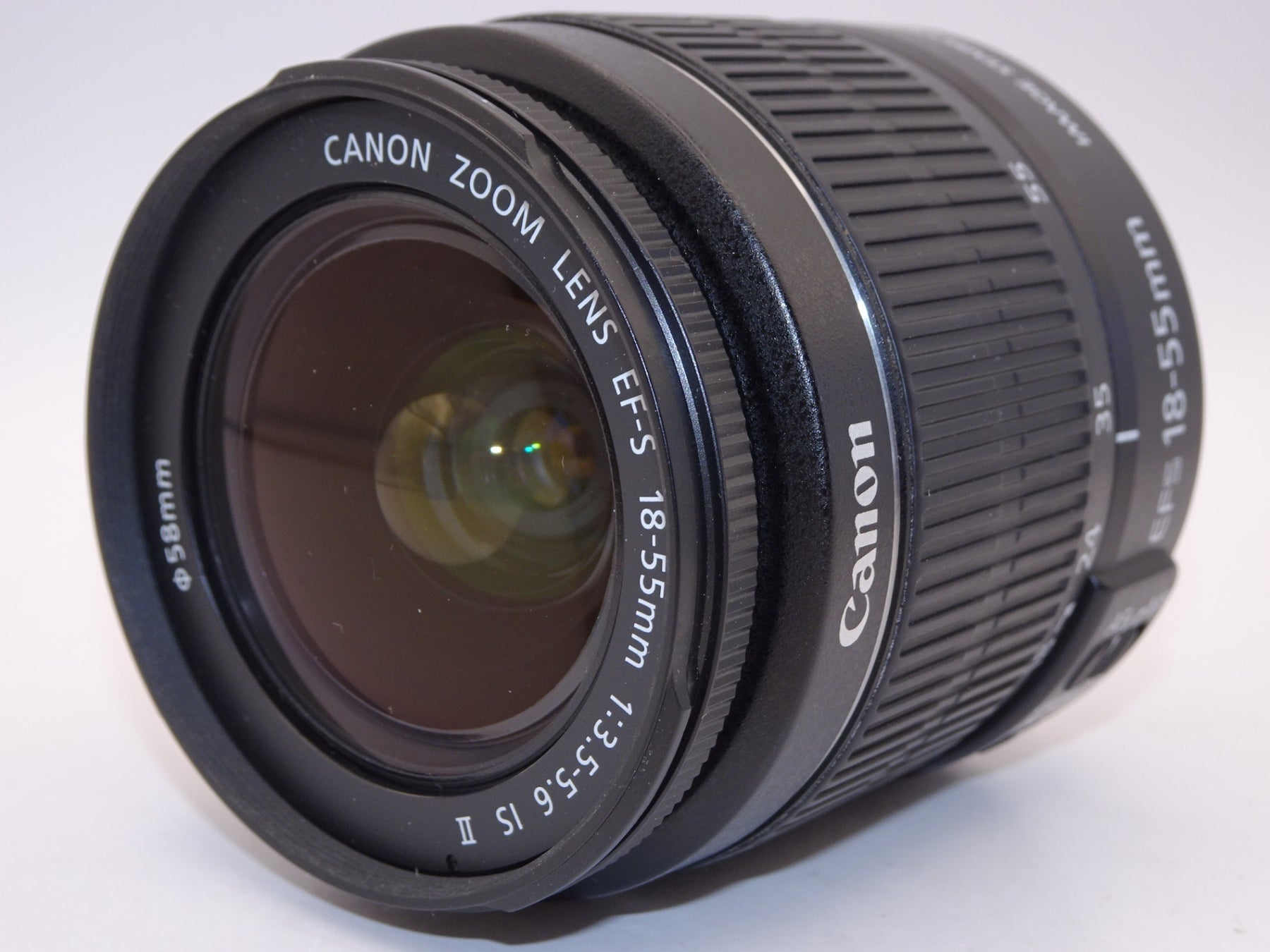 【外観特上級】Canon デジタル一眼レフカメラ EOS Kiss X50 レンズキット EF-S18-55mm IsII付属 レッド KISSX50RE-1855IS2LK