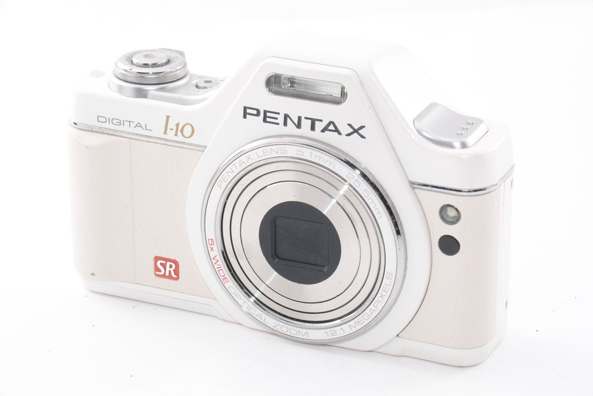 【外観並級】PENTAX デジタルカメラ Optio I-10 パールホワイト OPTIOI-10PH