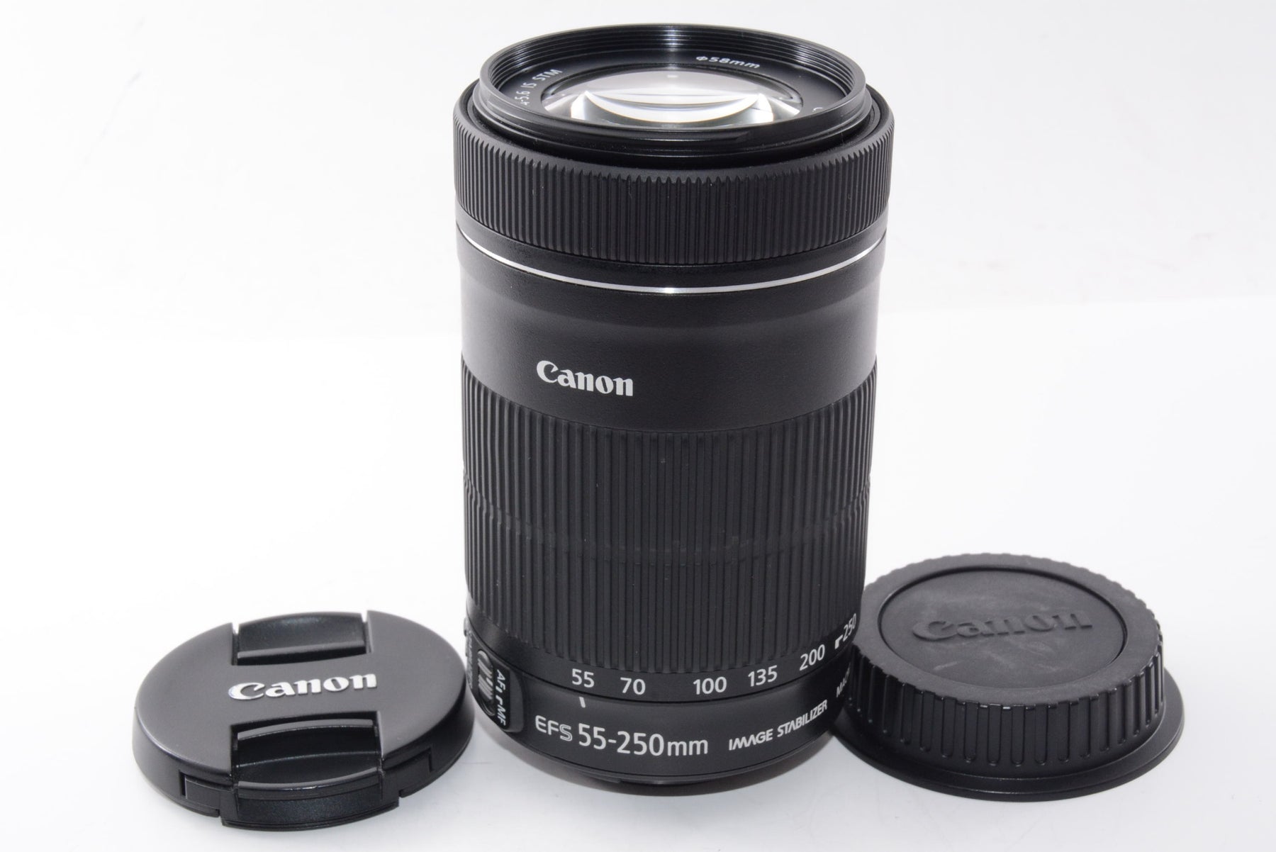 【外観特上級】Canon 望遠ズームレンズ EF-S55-250mm F4-5.6 IS STM