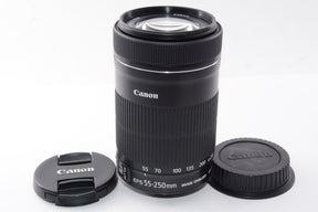 【外観特上級】Canon 望遠ズームレンズ EF-S55-250mm F4-5.6 IS STM