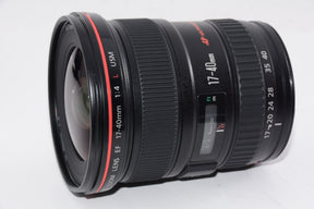 【外観特上級】Canon 広角ズームレンズ EF17-40mm F4L USM