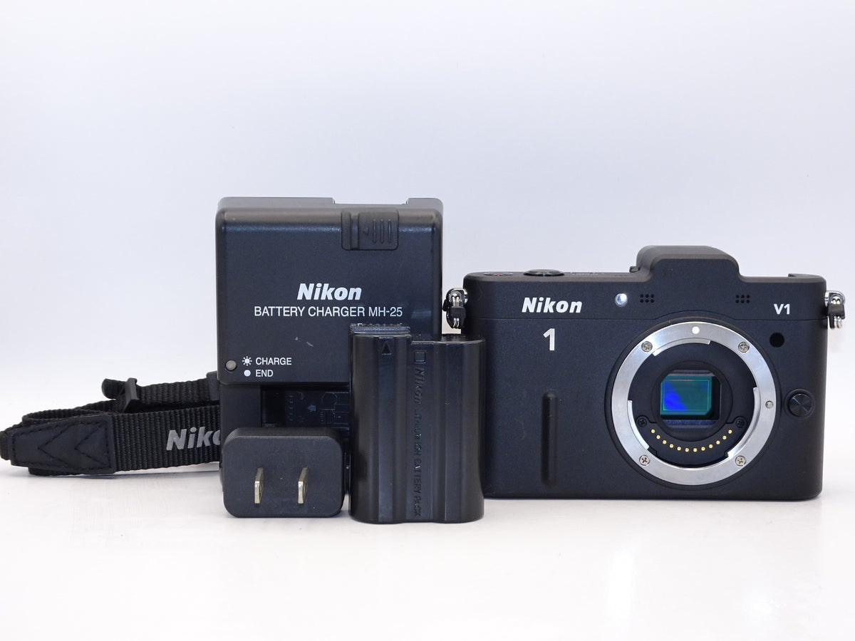 【外観特上級】Nikon ミラーレス一眼カメラ Nikon 1 V1 ボディ ブラック