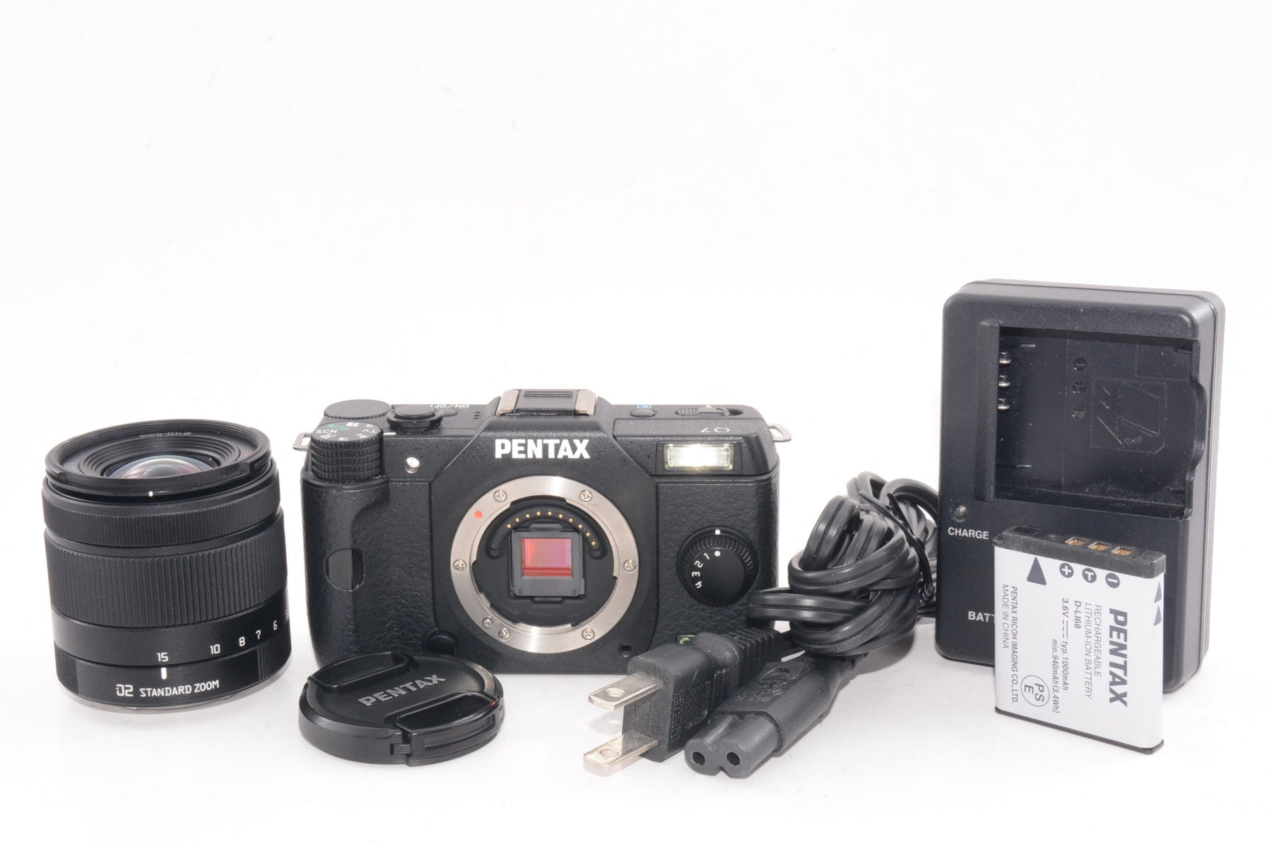 【外観並級】PENTAX ミラーレス一眼 Q7 ズームレンズキット