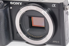 【外観並級】SONY ミラーレス一眼 α6000 ボディ ブラック ILCE-6000 B