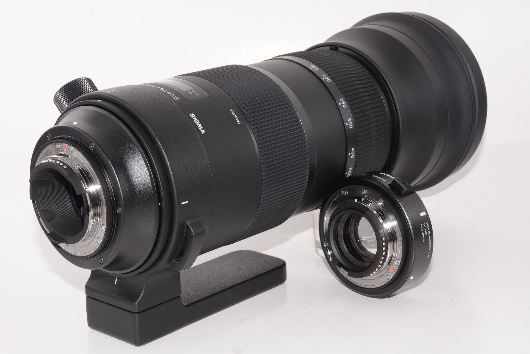 【外観特上級】SIGMA 超望遠ズームレンズ Sports 150-600mm F5-6.3 DG OS HSM テレコンバーターキット ニコン用 フルサイズ対応