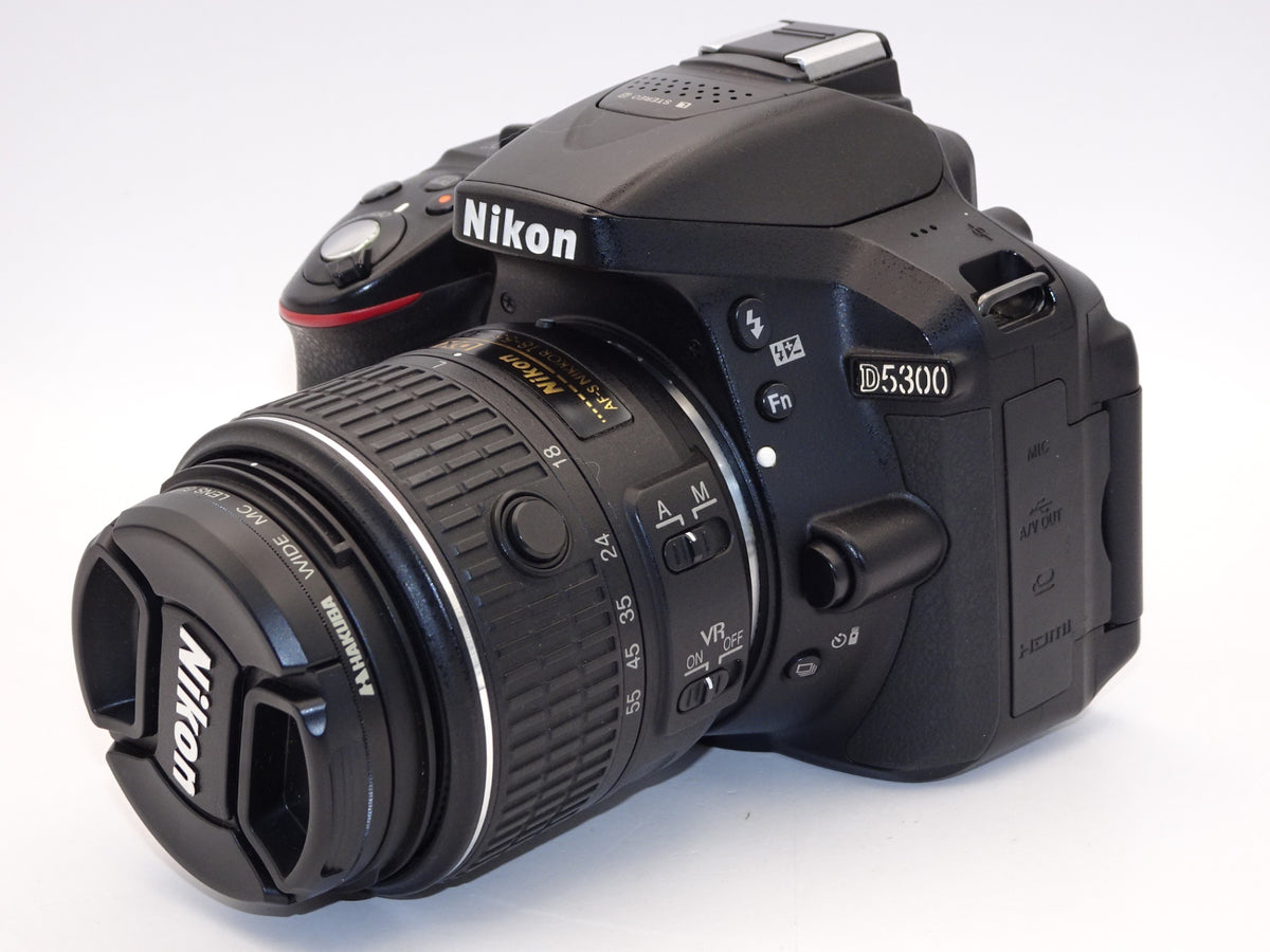 【外観並級】Nikon デジタル一眼レフカメラ D5300 18-55mm VR II レンズキット ブラック
