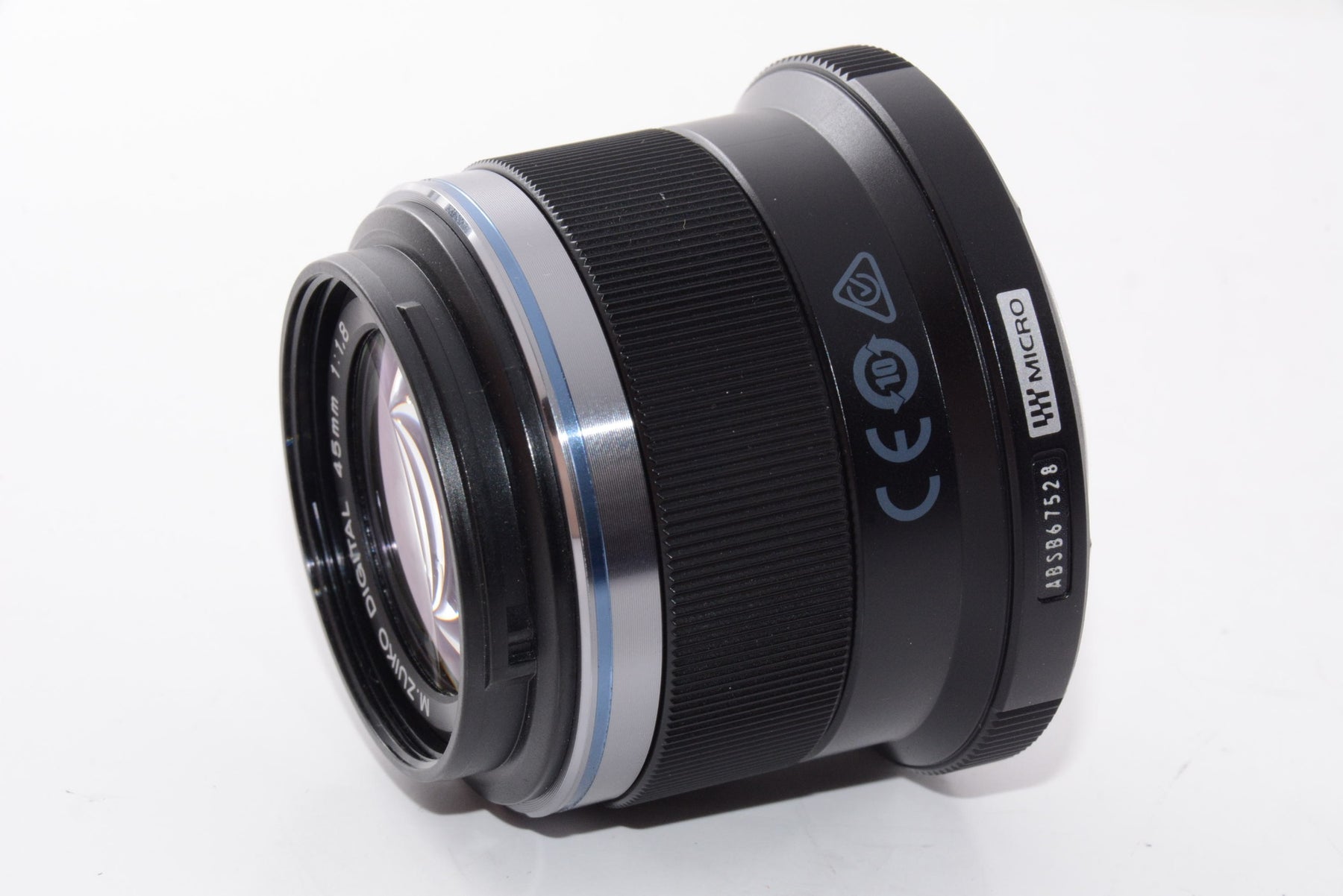 【外観特上級】OLYMPUS 単焦点レンズ M.ZUIKO DIGITAL 45mm F1.8  ブラック