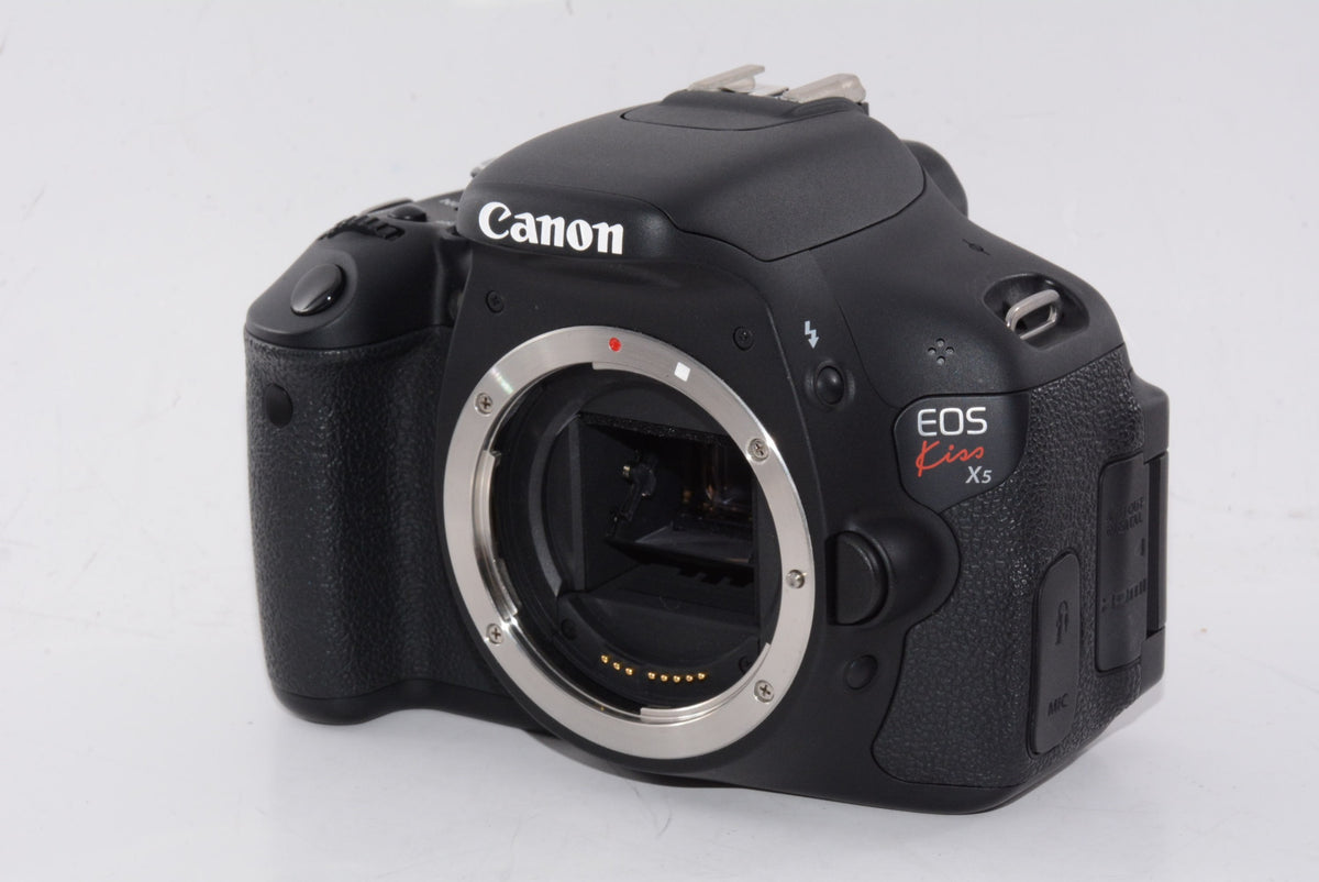 【外観並級】Canon デジタル一眼レフカメラ EOS Kiss X5 ダブルズームキット