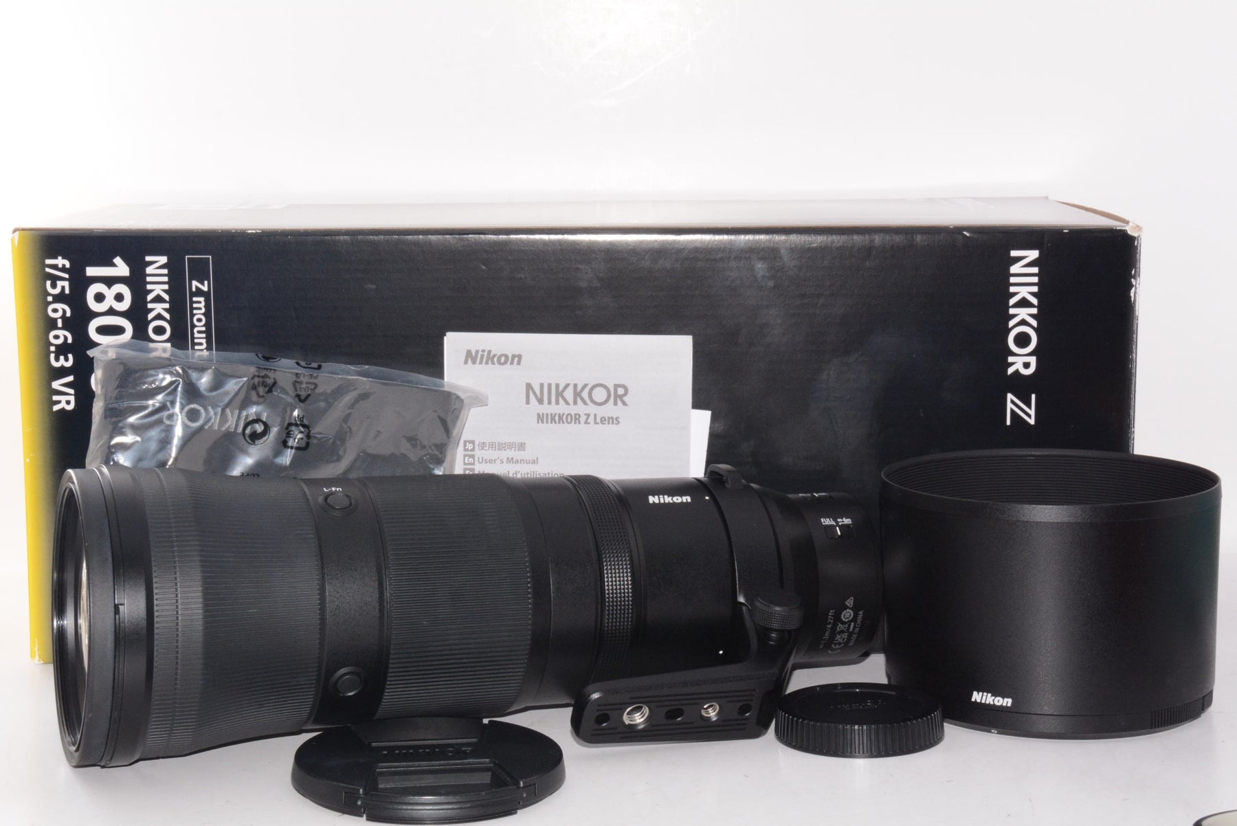 【外観特上級】Nikon 望遠ズームレンズ NIKKOR Z 180-600mm f/5.6-6.3 VR Zマウント フルサイズ