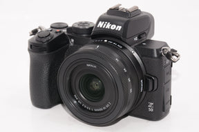 【外観特上級】Nikon ミラーレス一眼カメラ Z50 レンズキット NIKKOR Z DX 16-50mm f/3.5-6.3 VR付属 Z50LK16-50 ブラック