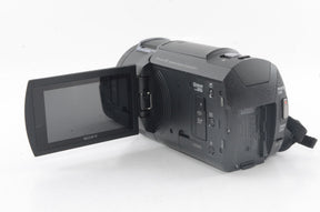 【外観並級】ソニー ビデオカメラ FDR-AX45 4K 64GB 光学20倍 ブラック Handycam FDR-AX45 BC