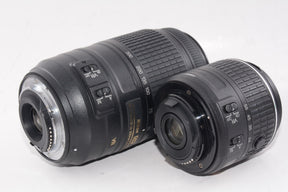 【外観特上級】Nikon D5500 ダブルズームキット ブラック