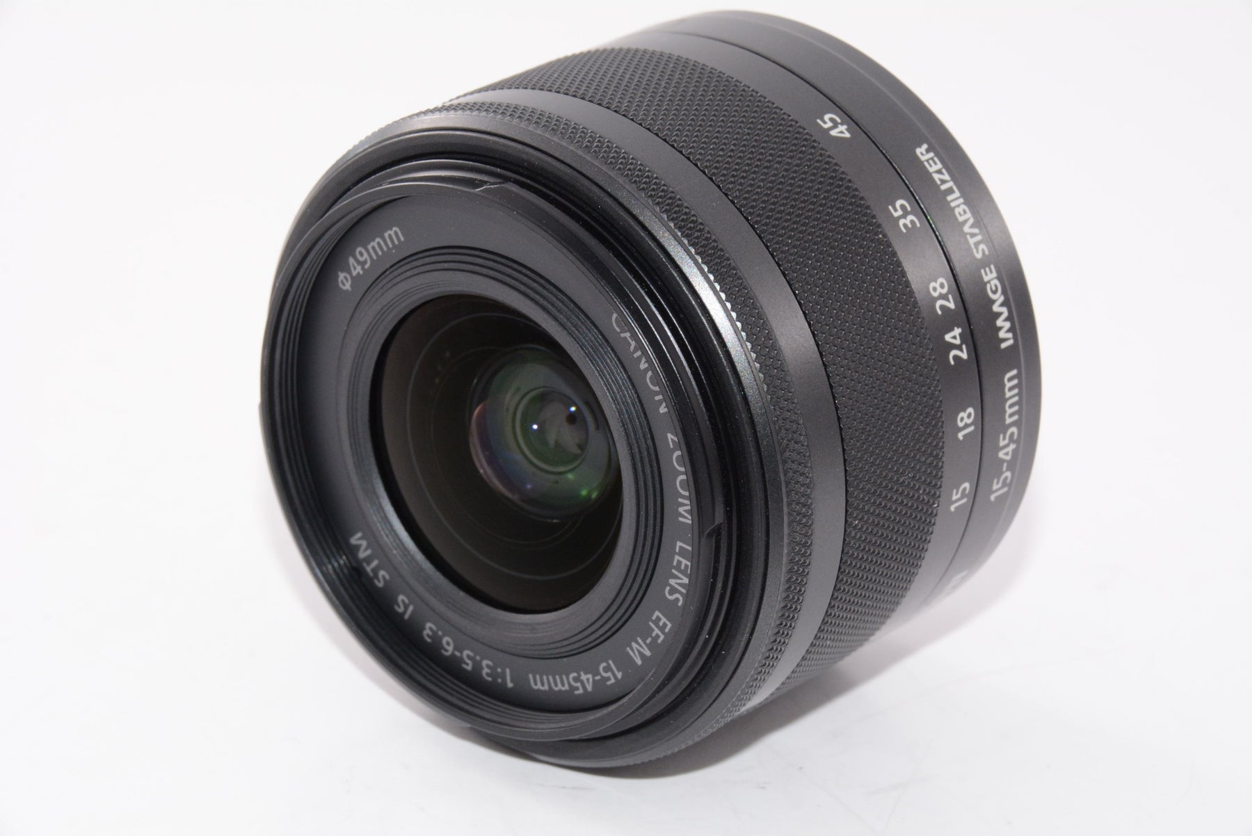 【外観特上級】Canon ミラーレス一眼カメラ EOS M6 レンズキット(ブラック) EF-M15-45mm F3.5-6.3 IS STM 付属 EOSM6BK-1545ISSTMLK