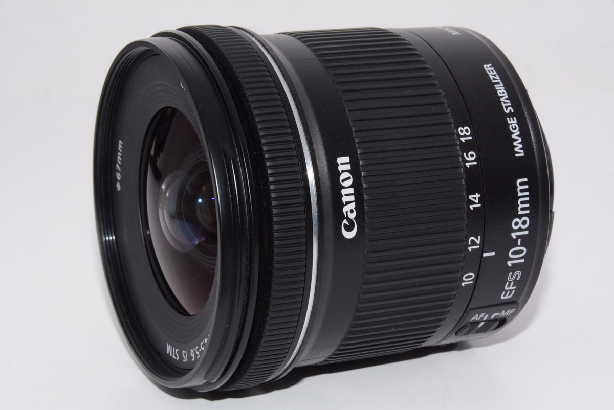 【外観特上級】Canon 超広角ズームレンズ EF-S10-18mm F4.5-5.6 IS STM