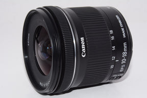 【外観特上級】Canon 超広角ズームレンズ EF-S10-18mm F4.5-5.6 IS STM