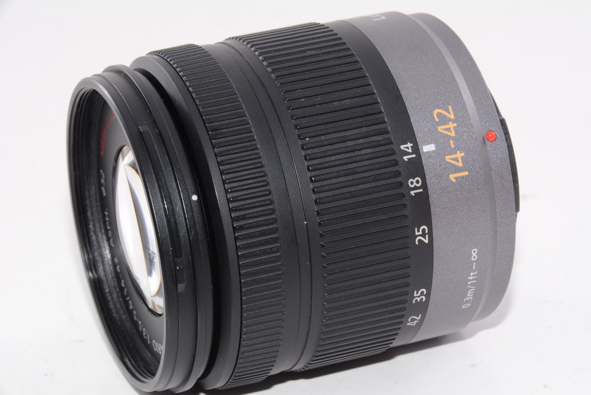 【外観特上級】パナソニック LUMIX G VARIO 14-42mm F3.5-5.6 ASPH. MEGA O.I.S H-FS014042
