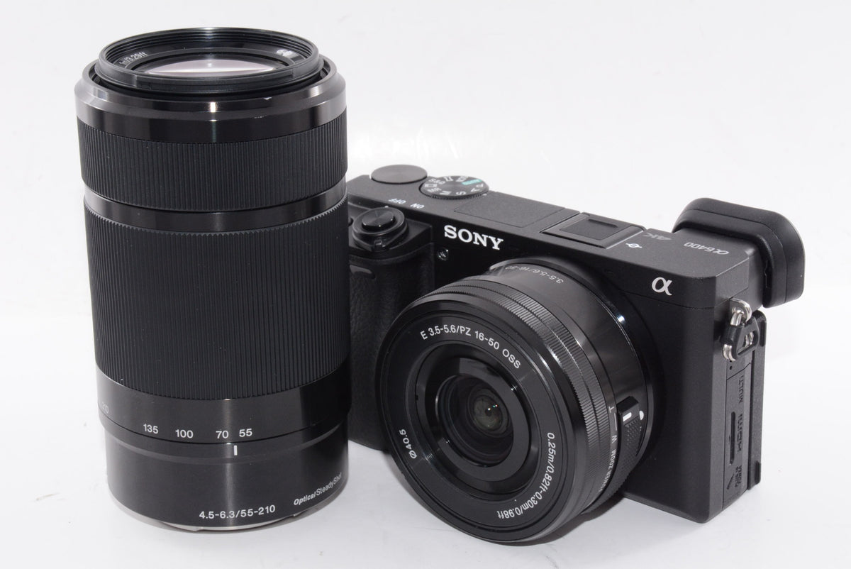 【ほぼ新品】ソニー ミラーレス一眼 α6400 ダブルズームレンズキット