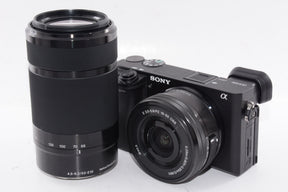 【ほぼ新品】ソニー ミラーレス一眼 α6400 ダブルズームレンズキット