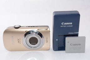 【外観並級】Canon デジタルカメラ IXY DIGITAL (イクシ) 510 IS ゴールド IXYD510IS(GL)