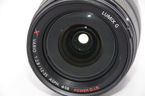 【外観並級】パナソニック 標準ズームレンズ マイクロフォーサーズ用 ルミックス G X VARIO 12-35mm/F2.8 ASPH./POWER O.I.S. H-HS12035