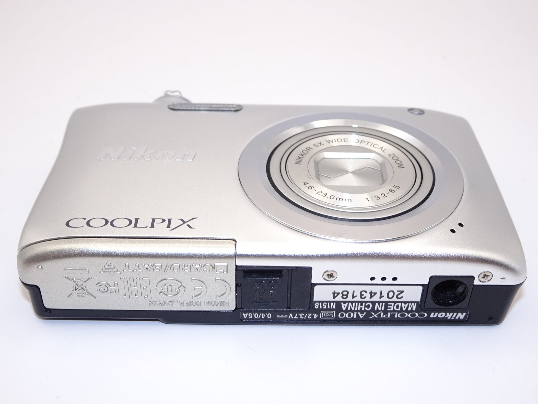 【外観並級】Nikon デジタルカメラ COOLPIX A100 シルバー