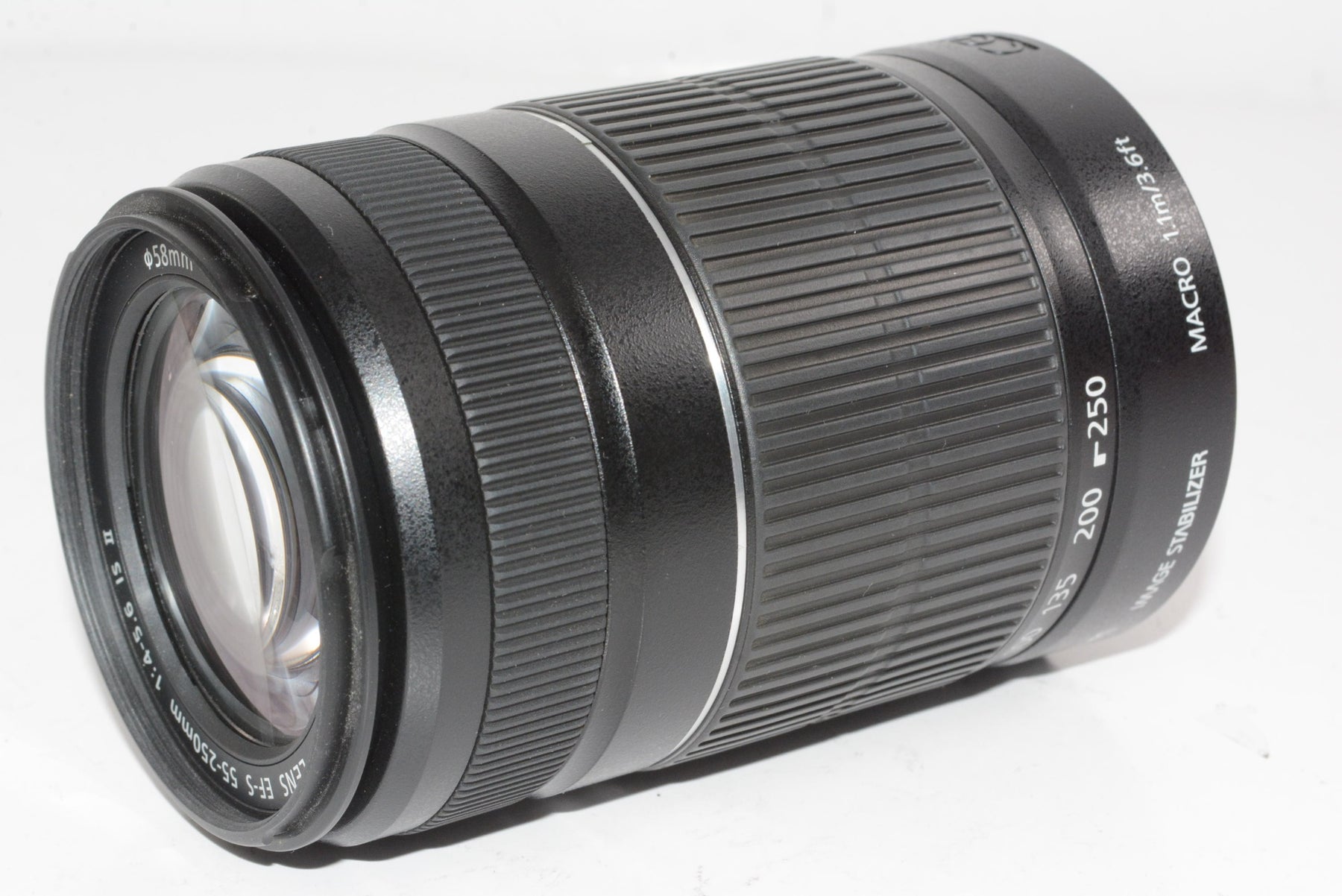 【外観並級】Canon 望遠ズームレンズ EF-S55-250mm F4-5.6 IS II