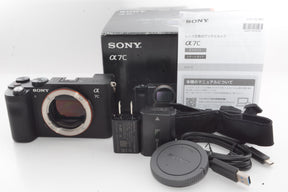 【外観並級】SONY ソニー α7C ミラーレス一眼カメラ ボディ ブラック ILCE-7C B