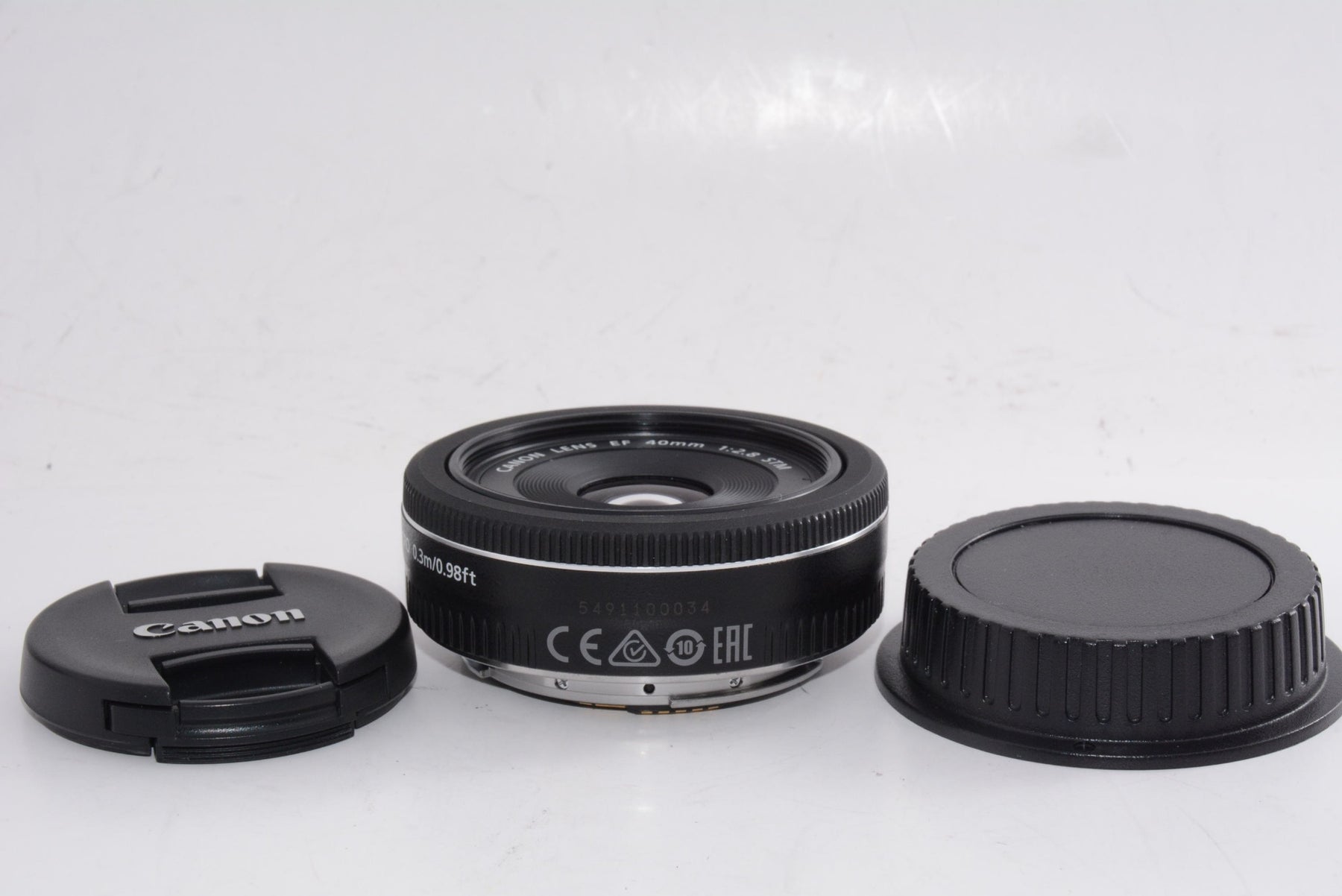 【外観特上級】Canon 単焦点レンズ EF40mm F2.8 STM フルサイズ対応