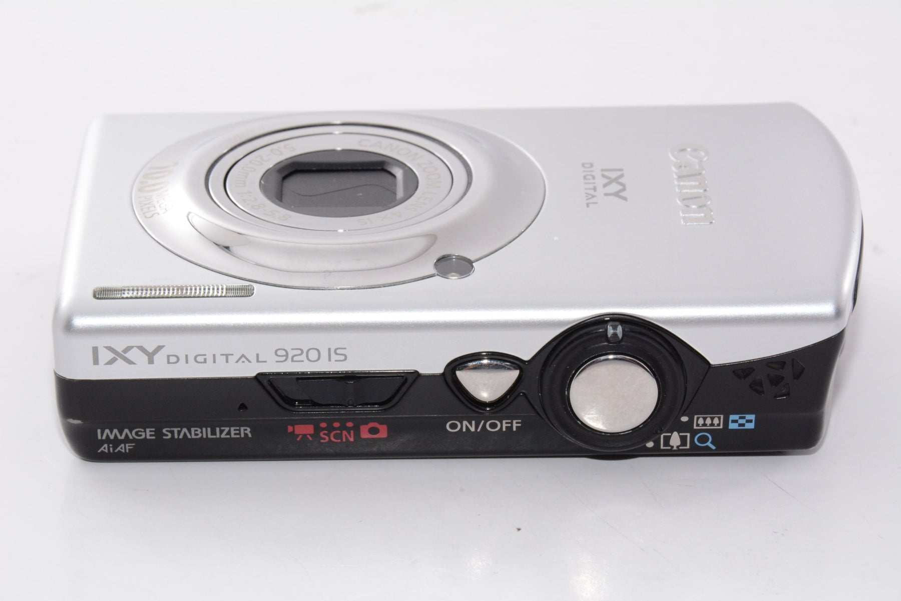 【外観並級】Canon デジタルカメラ IXY DIGITAL 920 IS シルバー
