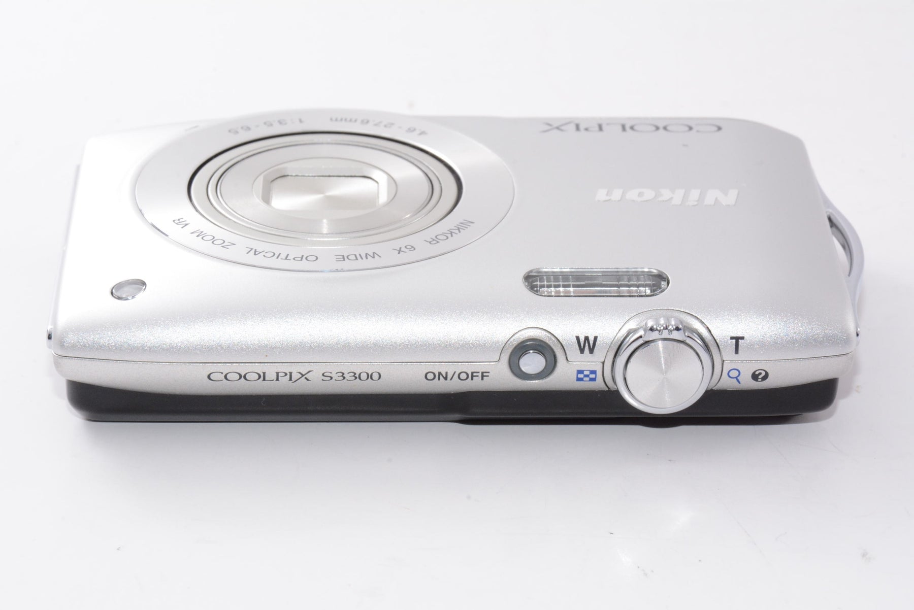 【外観特上級】Nikon デジタルカメラ COOLPIX  S3300 クリスタルシルバー