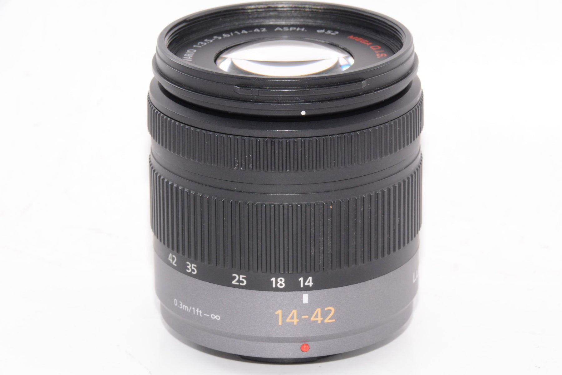 【外観特上級】パナソニック LUMIX G VARIO 14-42mm F3.5-5.6 ASPH. MEGA O.I.S H-FS014042