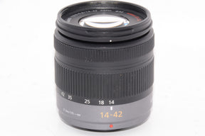 【外観特上級】パナソニック LUMIX G VARIO 14-42mm F3.5-5.6 ASPH. MEGA O.I.S H-FS014042