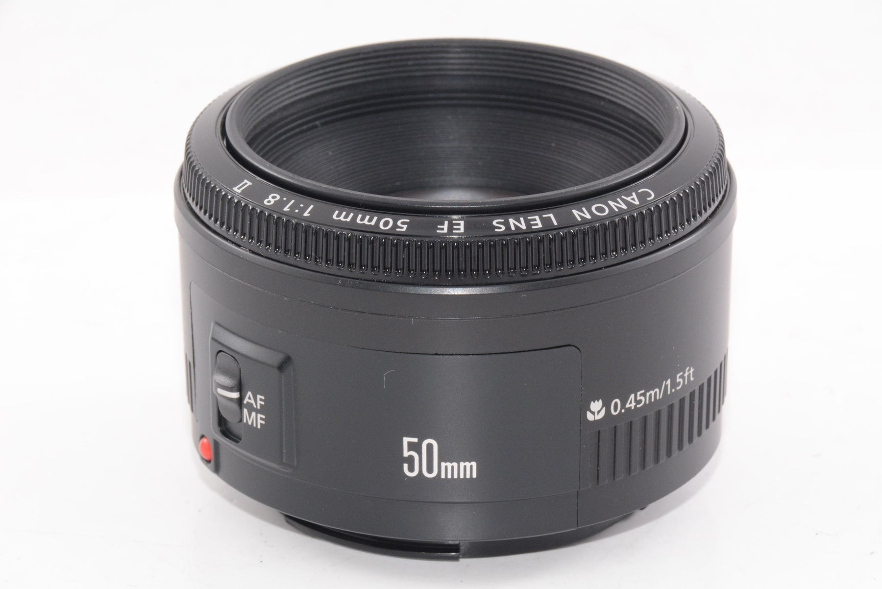 【外観特上級】Canon 単焦点レンズ EF50mm F1.8 II フルサイズ対応