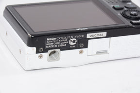 【外観並級】Nikon デジタルカメラ COOLPIX (クールピクス) S6200 ナチュラルホワイト