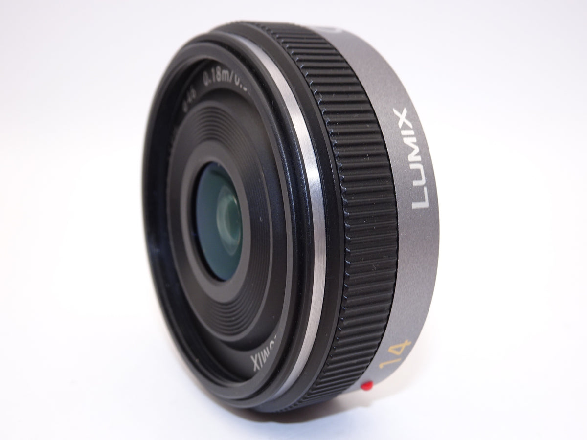 【外観特上級】パナソニック マイクロフォーサーズ用 ルミックス G 14mm/F2.5 ASPH.