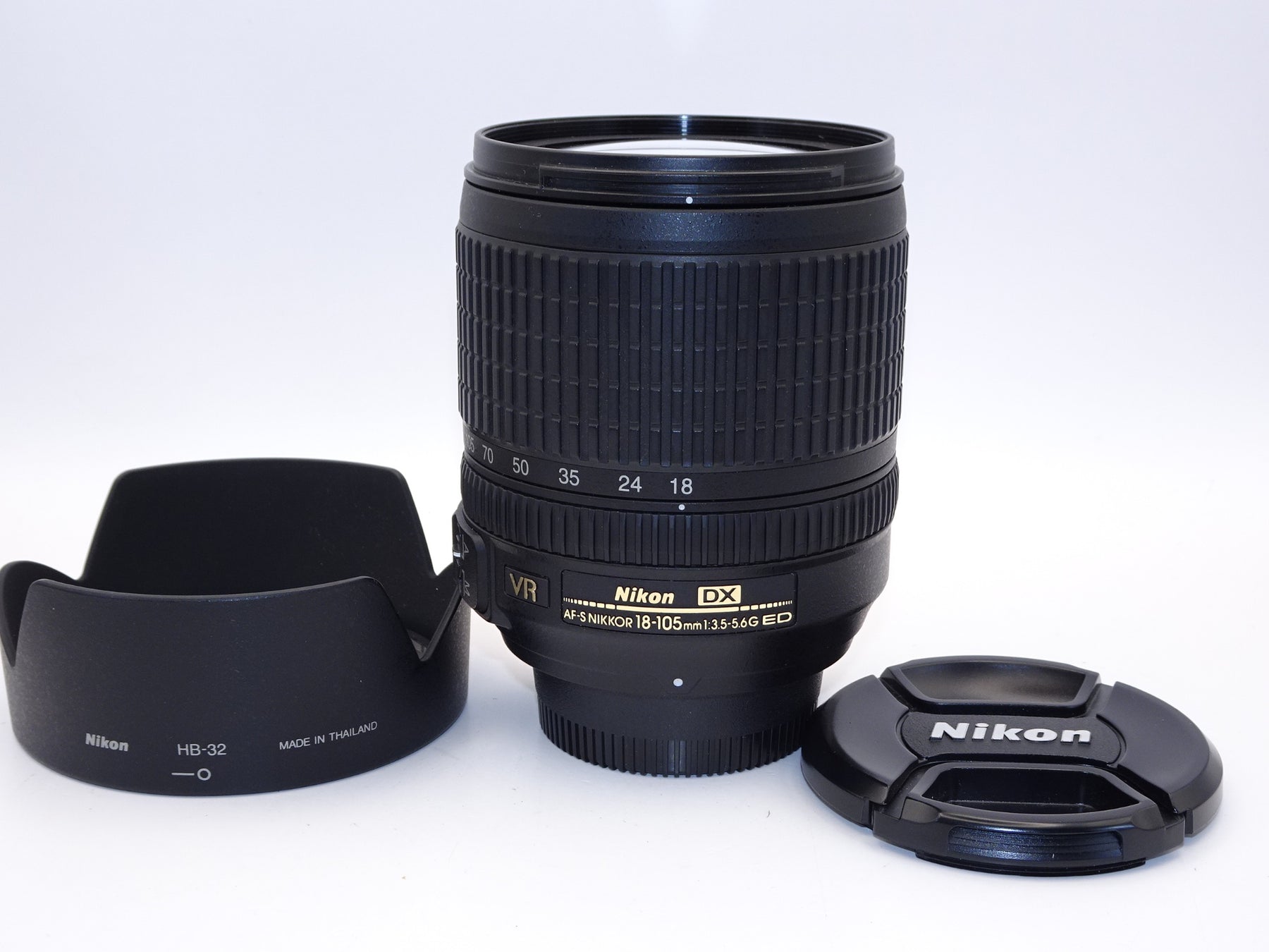 【外観特上級】Nikon 標準ズームレンズ AF-S DX NIKKOR 18-105mm f/3.5-5.6G ED VR ニコンDXフォーマット専用