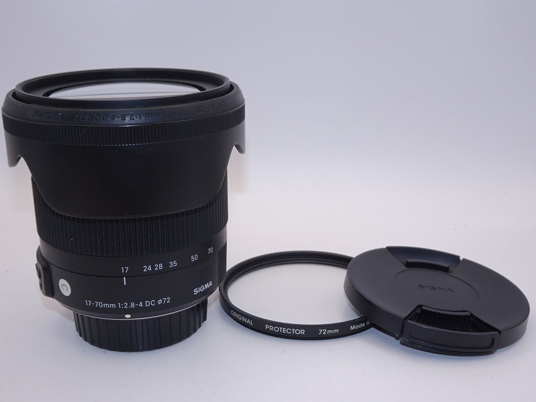 【外観特上級】SIGMA ズームレンズ Contemporary 17-70mm F2.8-4 DC MACRO OS HSM ニコン用