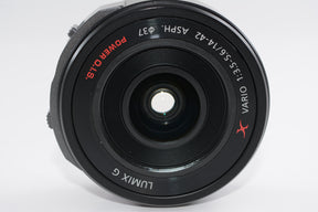 【外観特上級】パナソニック　ルミックス G X Vario PZ 14-42mm/F3.5-5.6 レンズ