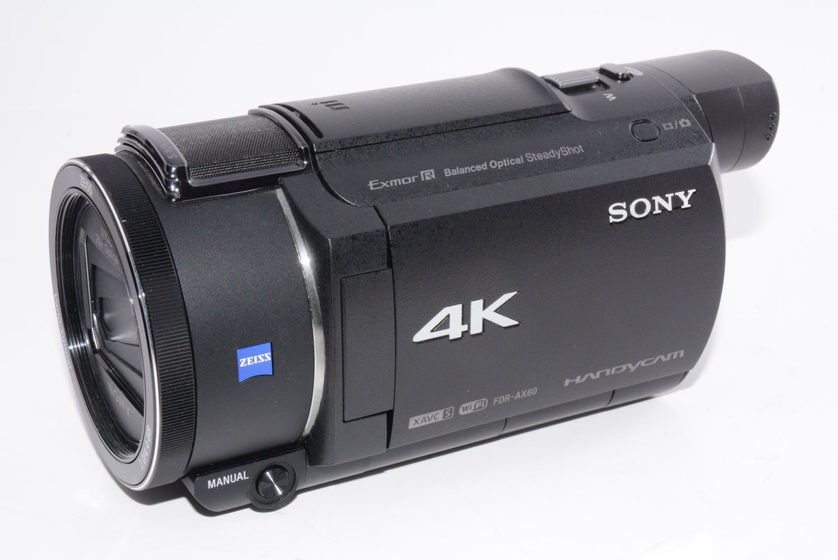 【外観特上級】ソニー ビデオカメラ FDR-AX60 4K 64GB ブラック