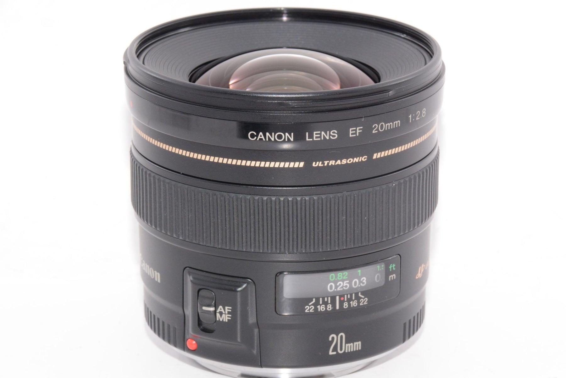 【外観特上級】Canon 単焦点レンズ EF20mm F2.8 USM フルサイズ対応