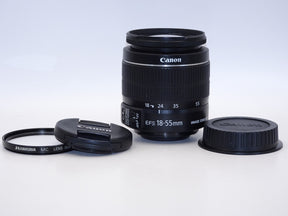 【外観特上級】Canon 標準ズームレンズ EF-S18-55mm F3.5-.5.6 IS II