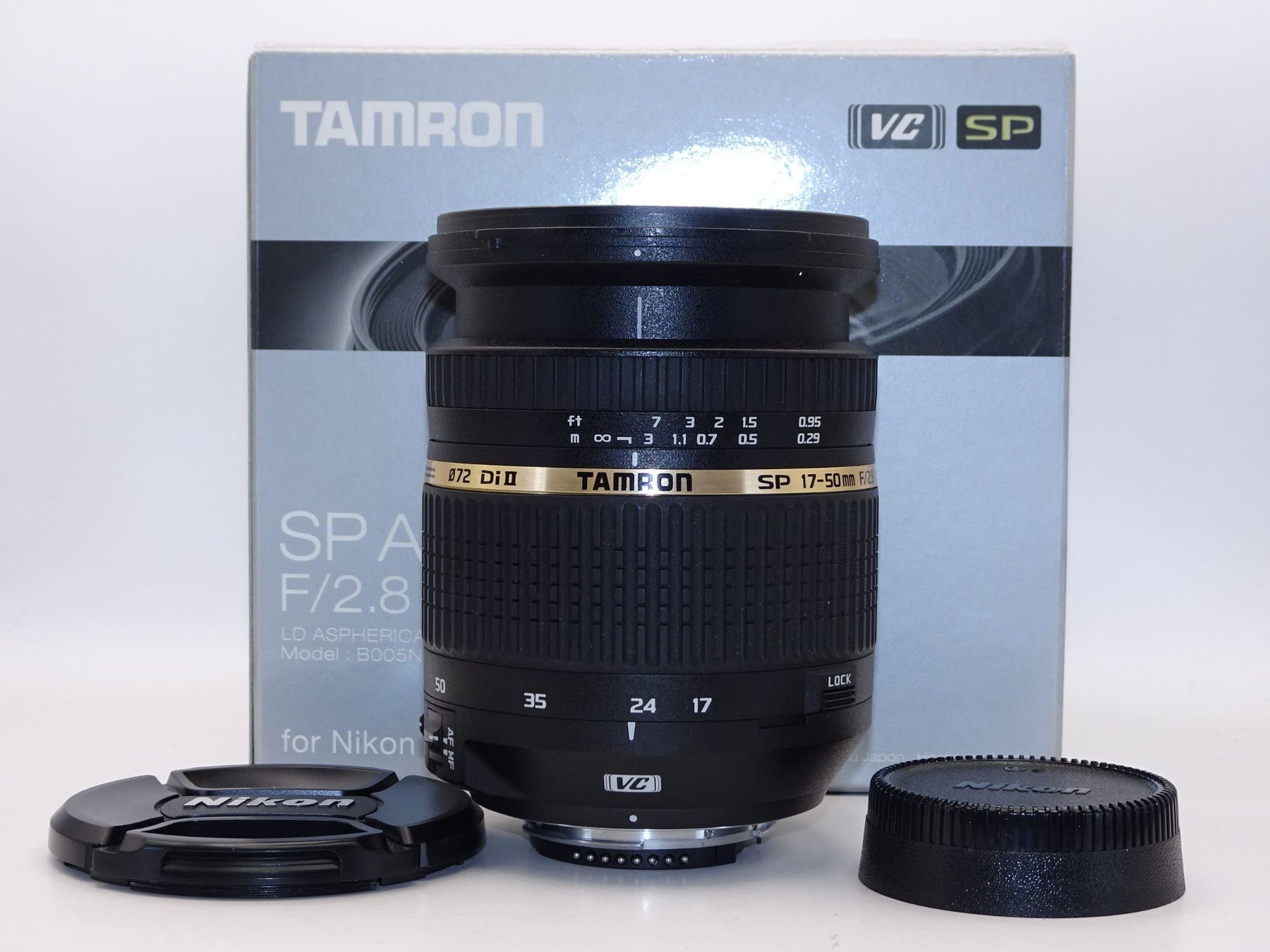 【外観並級】TAMRON 大口径標準ズームレンズ SP AF17-50mm F2.8 XR DiII VC ニコン用 APS-C専用 B005NII