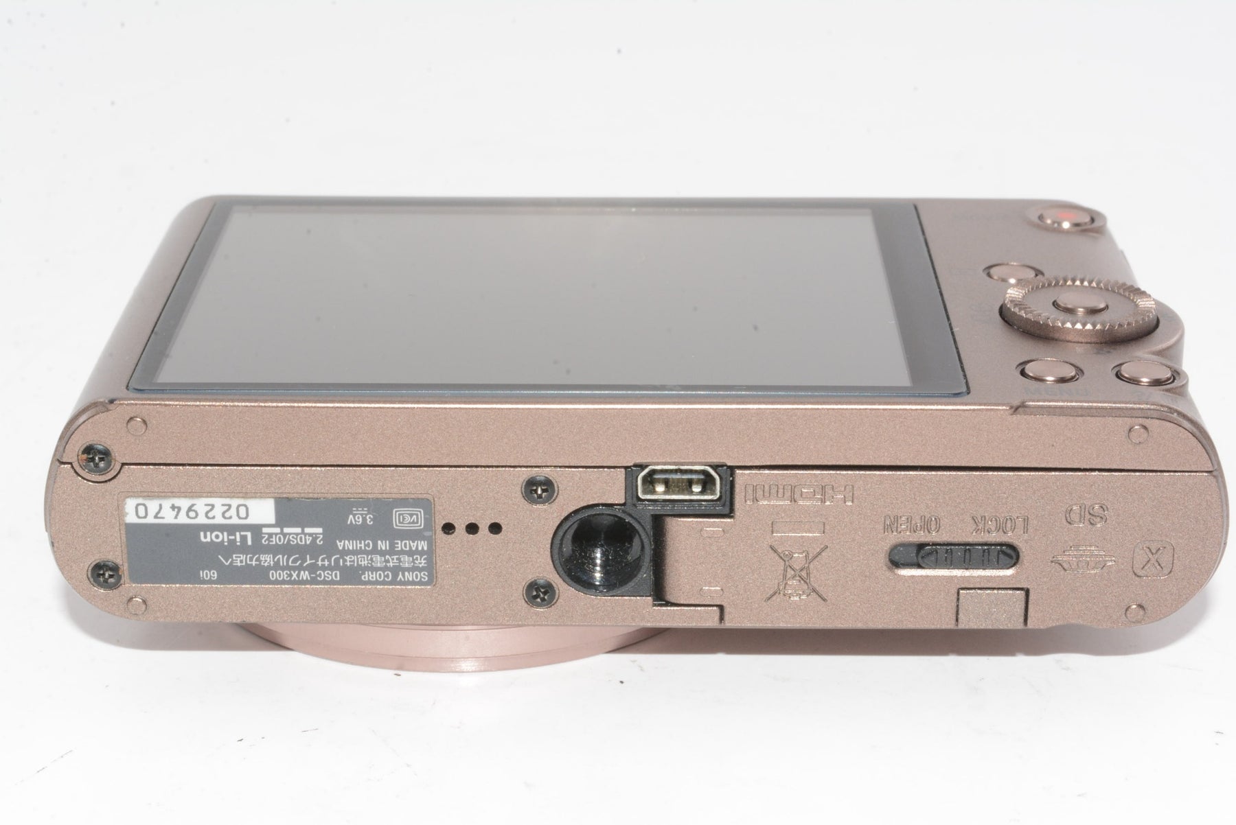 【外観特上級】ソニー Cyber-shot DSC-WX300(T)