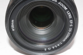 【外観並級】Canon 望遠ズームレンズ EF-S55-250mm F4-5.6 IS II