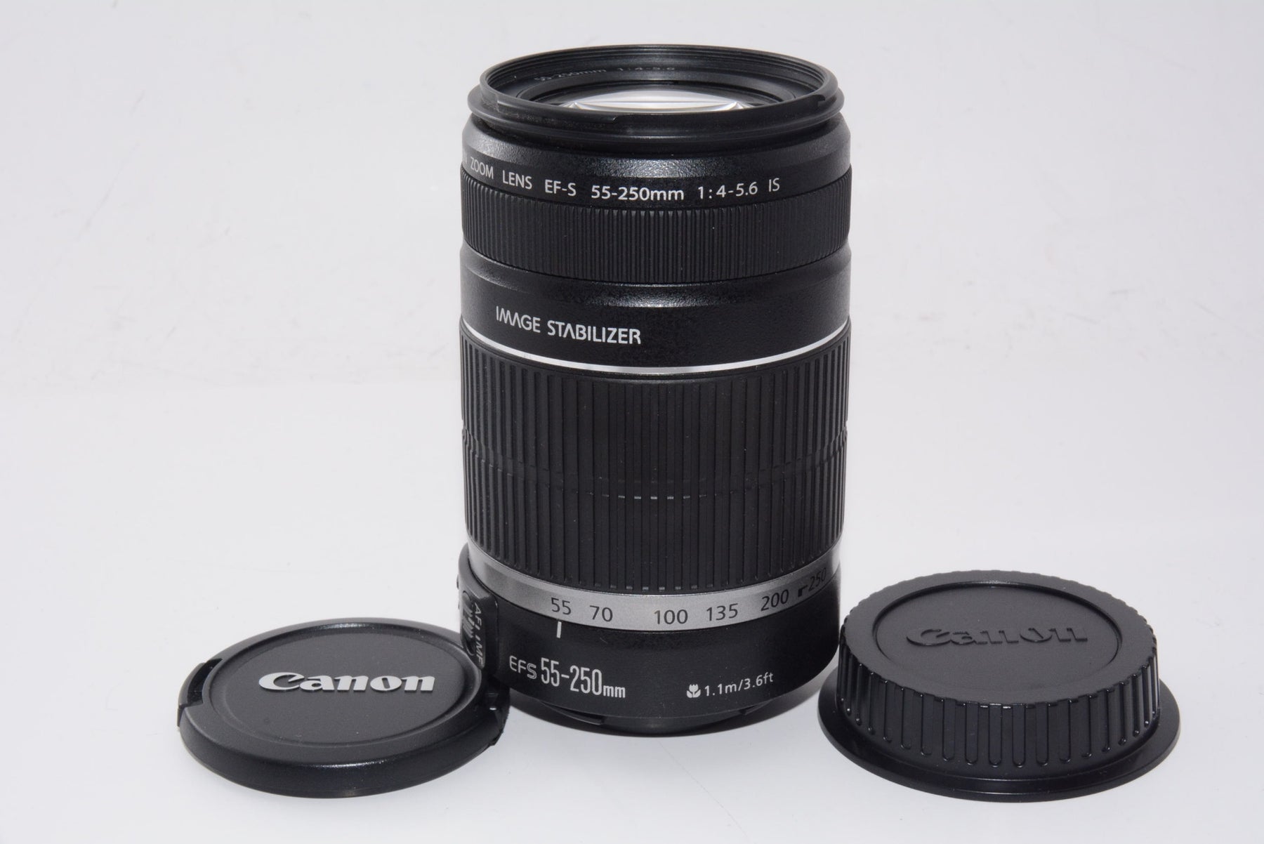 【外観特上級】Canon 望遠レンズ EF-S55-250mm F4-5.6 IS