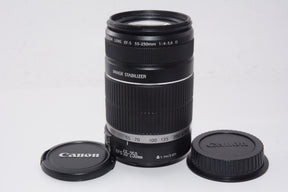 【外観特上級】Canon 望遠レンズ EF-S55-250mm F4-5.6 IS