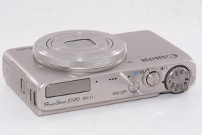 【外観特上級】Canon デジタルカメラ PowerShot S120(シルバー)