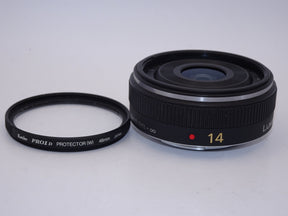 【外観特上級】パナソニック マイクロフォーサーズ用 ルミックス G 14mm/F2.5 ASPH.