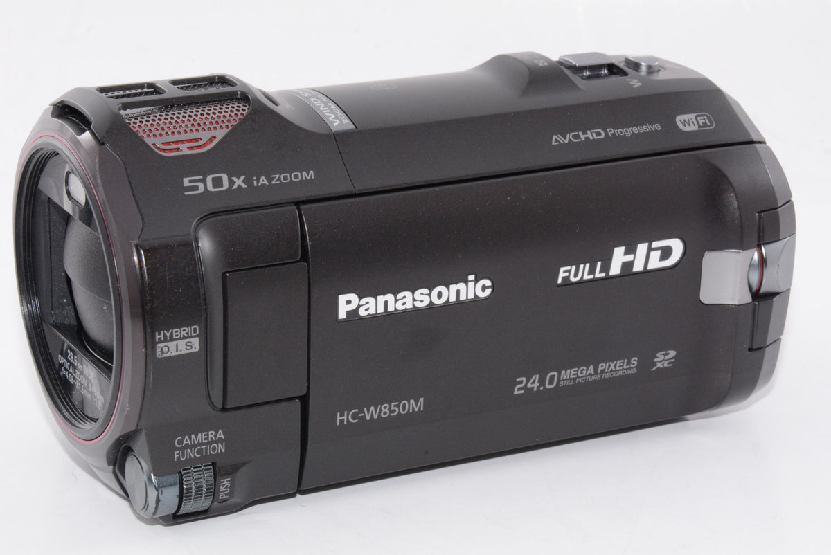 【外観特上級】パナソニック デジタルハイビジョンビデオカメラ ブラウン HC-W850M